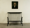 Midcentury Spindleback Settee
