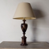 Italian Emperador Marble Lamp