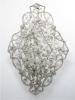 French 19th Century Beadwork Floral Wreath