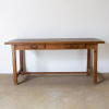 French, 19th Century, Long, Rustic, Side Table