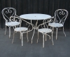 French Wrought Iron Garden Set