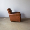 Pair Of French 1930's Leather Club Chairs