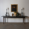 Long, French, Ebonised, Side Table