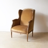 French Late 19th Century Louis 16 Style Giltwood Bergère