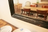 French Black 19th Century Mirror