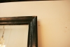French Black 19th Century Mirror