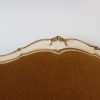 Italian Serpentine Painted and Gilt Settee