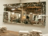 Large And Long Venetian Glass Mirror