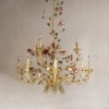 Large Vintage Tôle Chandelier