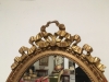 French 19th Century Louis 16 Style Oval Gilt Mirror