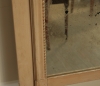French 19th Century Painted Terracotta Mirror
