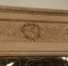 French 19th Century Painted Terracotta Mirror