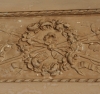 French 19th Century Painted Terracotta Mirror