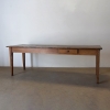 French, Oak + Chestnut Farmhouse Table