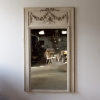 French, Louis 16 Style, Painted Mirror
