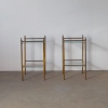 Pair Of French, Maison Bagues Style Side Tables