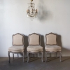 A Set Of 8, French, Louis 15 Style Dining Chairs