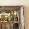 Small French Silver Gilt Mirror