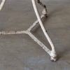 French Bistrot Table With Terrazzo Top 