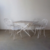 Large French Folding Outdoor Table 