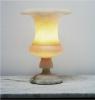 Alabaster urn lamp