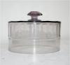 Amethyst Glass 19th Century Cloche