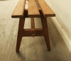 Pair Of French Beech Bench Seats
