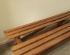 Pair Of French Beech Bench Seats