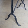 French Wooden Topped Bistro Table