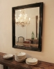 French Black 19th Century Mirror