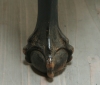 English Chippendale Style Ebonised Desk