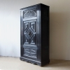 English, Ebonised, Single Door Cupboard