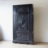 English, Ebonised, Single Door Cupboard
