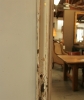 Large English Painted Distressed Mirror