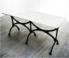 Long French Art Nouveau Café Table