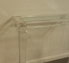 Pair Of 1940's Italian Lucite Console Tables