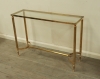 Maison Jansen Style Brass Console Table