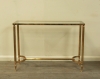 Maison Jansen Style Brass Console Table