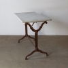 French Marble Topped Bistrot Table 