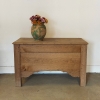 French Early 19th Century Oak Coffer