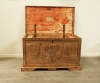 French 19th Century Painted Coffer