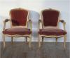 A Pair Of Louis 15 Style Fauteuils