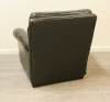 Pair Of Spanish Leather Club Chairs