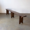 French, 19th Century, Wooden Bench