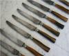 Set of French, 19th Century Knives