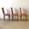 A Set Of French, Jules Leleu Style, Dining Chairs