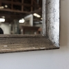 Small French Silver Gilt Mirror
