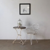 French Bistrot Table With Terrazzo Top 