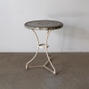 French Bistrot Table With Terrazzo Top 