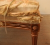 Louis 16 Style Upholstered Ottoman